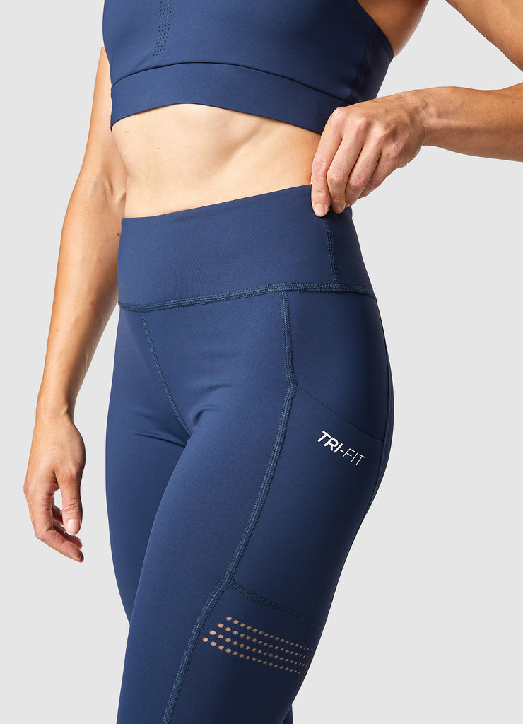 TRI-FIT SiTech Royal Women's Training/Gym leggings, available online now