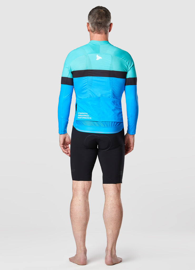 TRI-FIT SYKL PRO Earth Long Sleeve Men's Cycling Jersey, available now