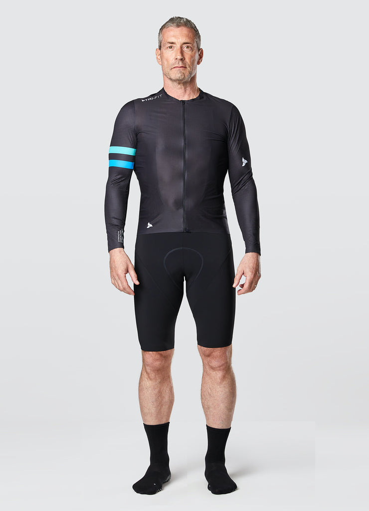 TRI-FIT SYKL PRO BLACK EDITION Bundle LS Men's Cycling Apparel, available now