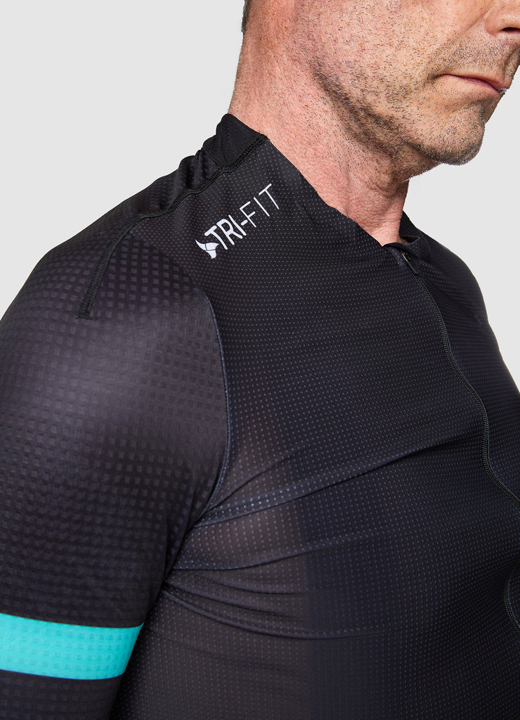 TRI-FIT SYKL PRO BLACK EDITION Long Sleeve Men's Cycling Jersey, available now