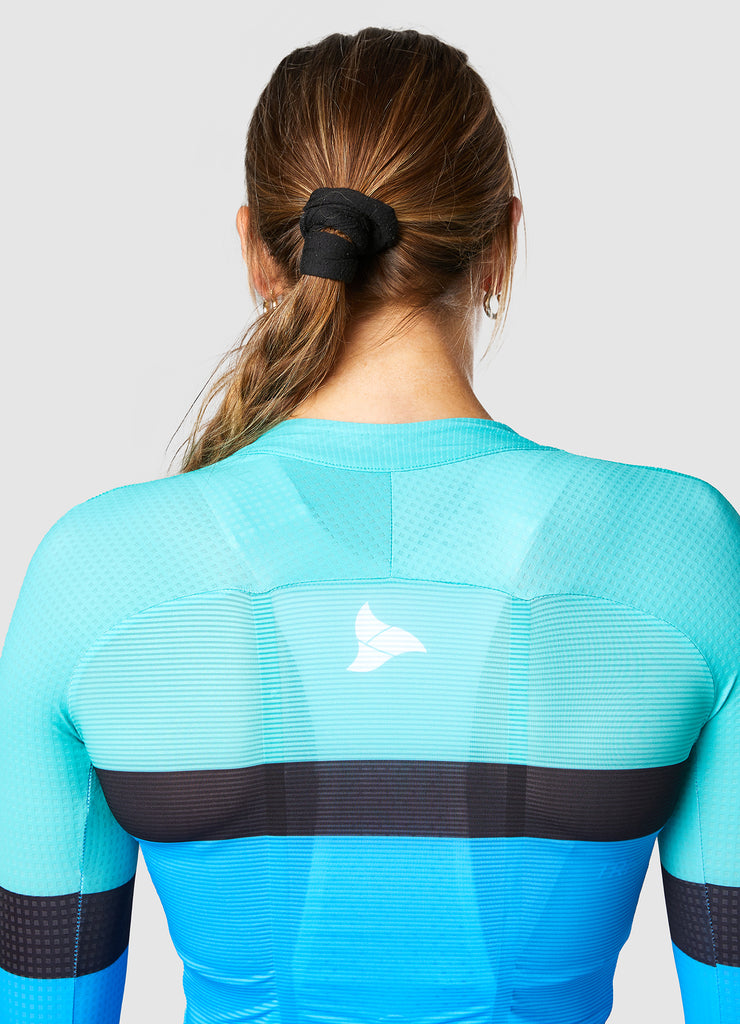 TRI-FIT SYKL PRO Earth Long Sleeve Women's Cycling Jersey, available now as part of the TRI-FIT SYKL PRO EARTH Long Sleeve Bundle