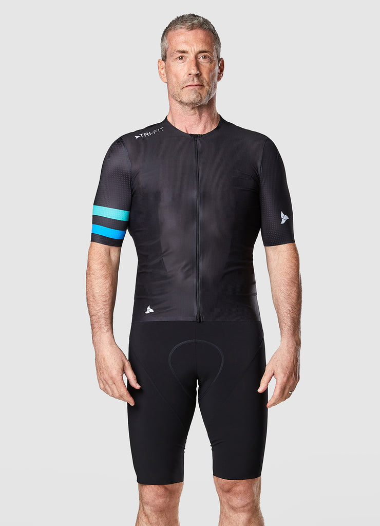 TRI-FIT SYKL PRO BLACK EDITION Bundle Short Sleeve Men's Cycling Jersey, available now