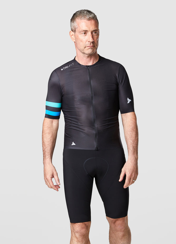 TRI-FIT SYKL PRO BLACK EDITION Short Sleeve Men's Cycling Jersey, available now