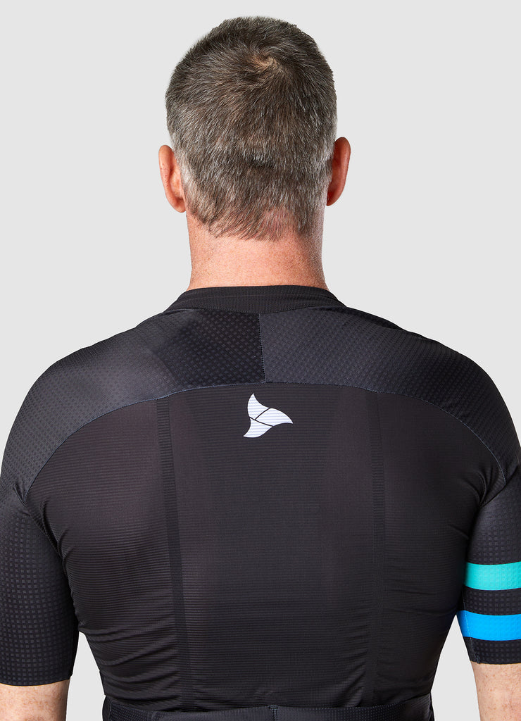 TRI-FIT SYKL PRO BLACK EDITION Short Sleeve Men's Cycling Jersey, available now