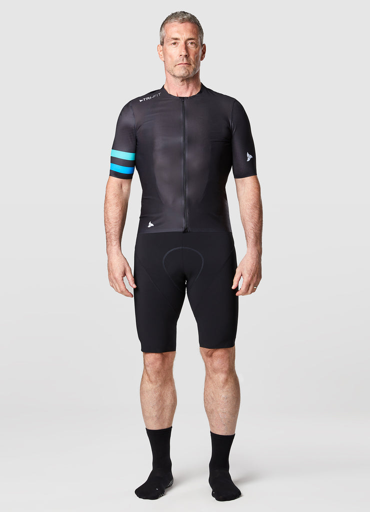 TRI-FIT SYKL PRO BLACK EDITION Bundle Short Sleeve Men's Cycling Jersey, available now