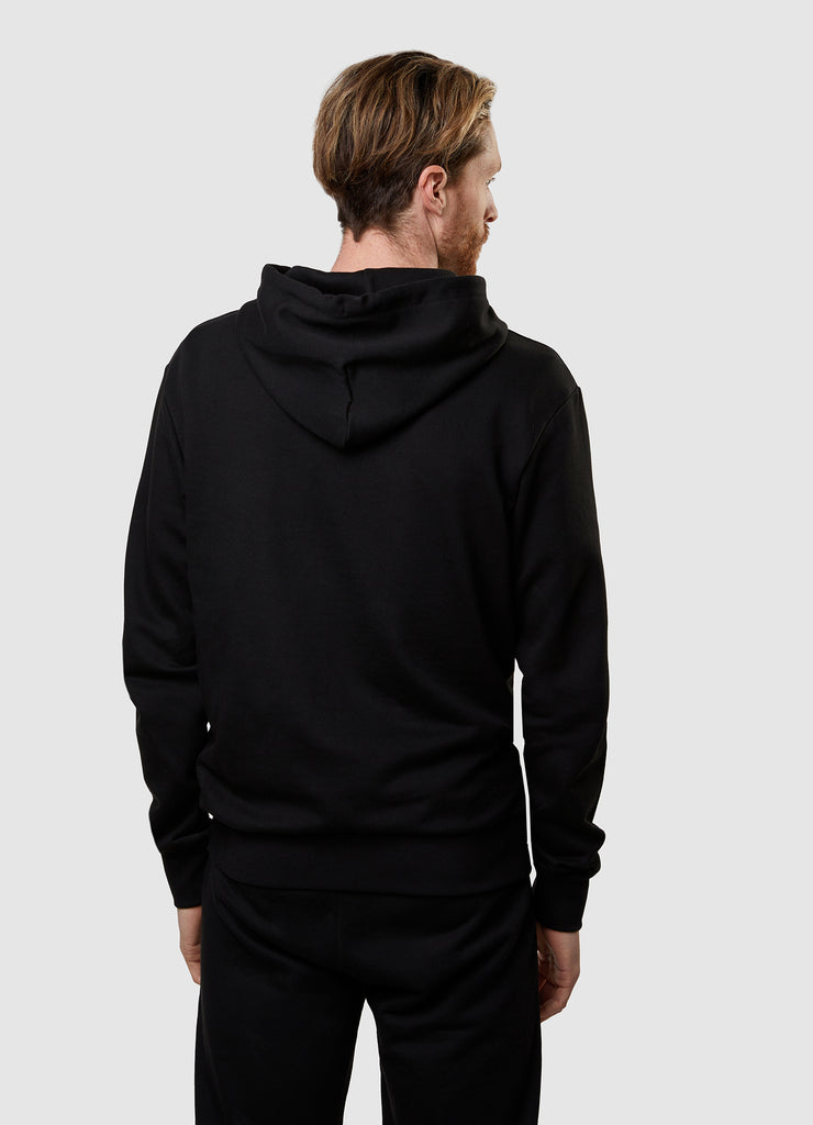 Man wearing TRI-FIT Casualwear black hoodie