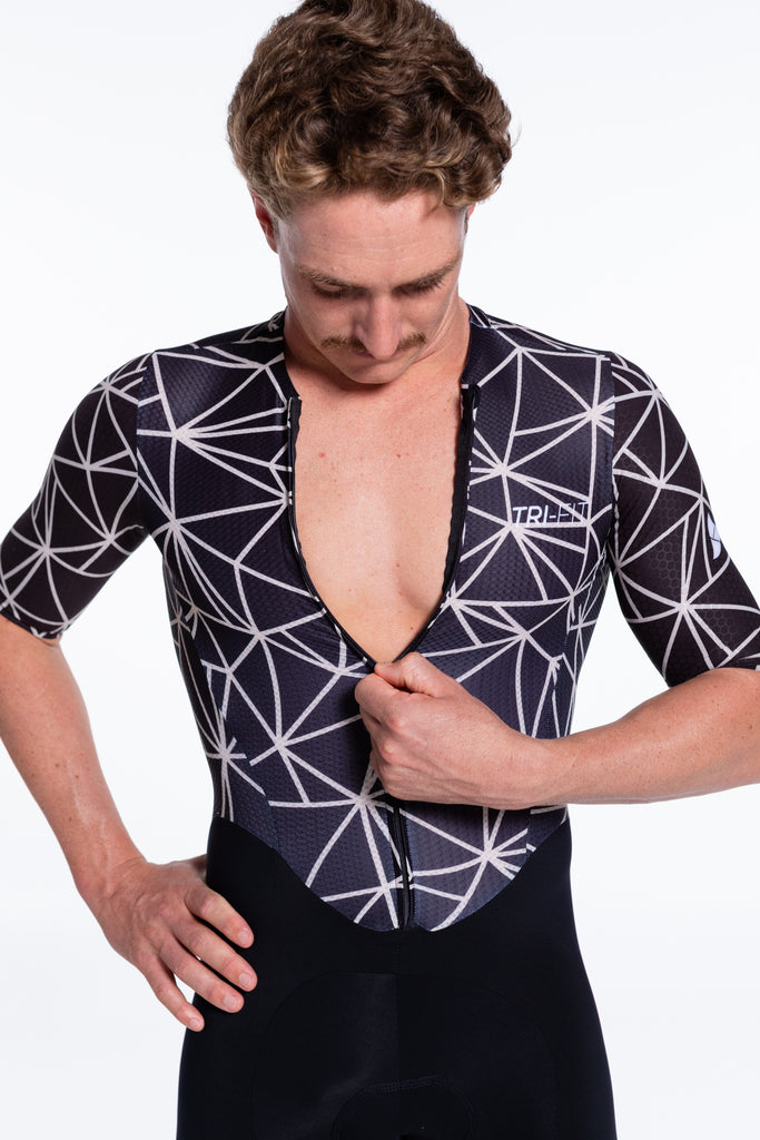 GEO BLACK EDITION Men's Tri Suit, available online now